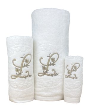 Conjunto de Banho Letra L